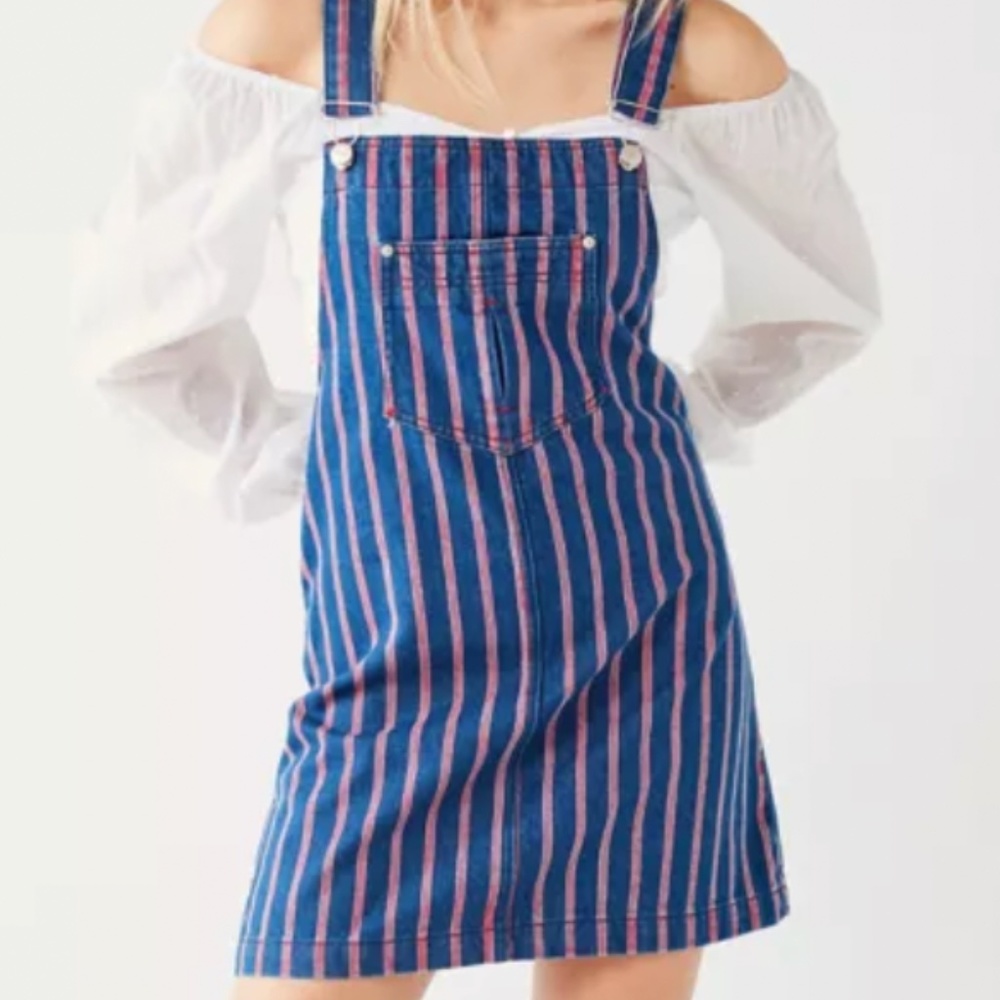 Denim Overall Dress